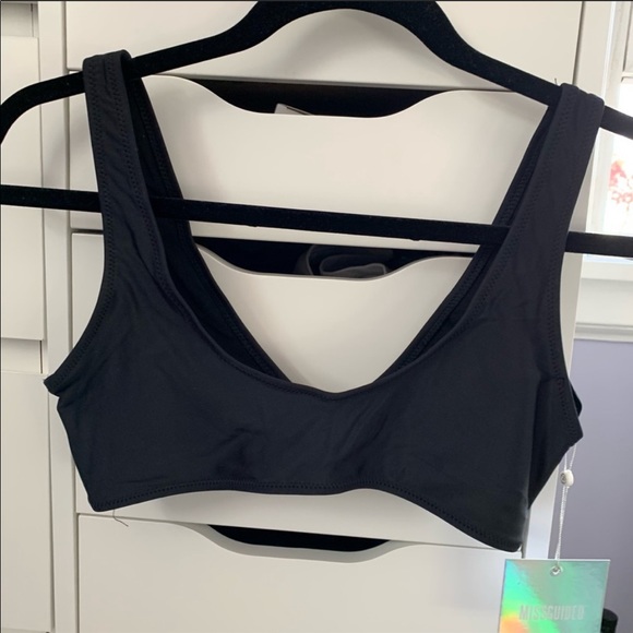 missguided black bikini top - Picture 3 of 3